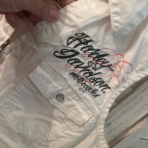 Harley-Davidson Cream Sleeveless Tank Top